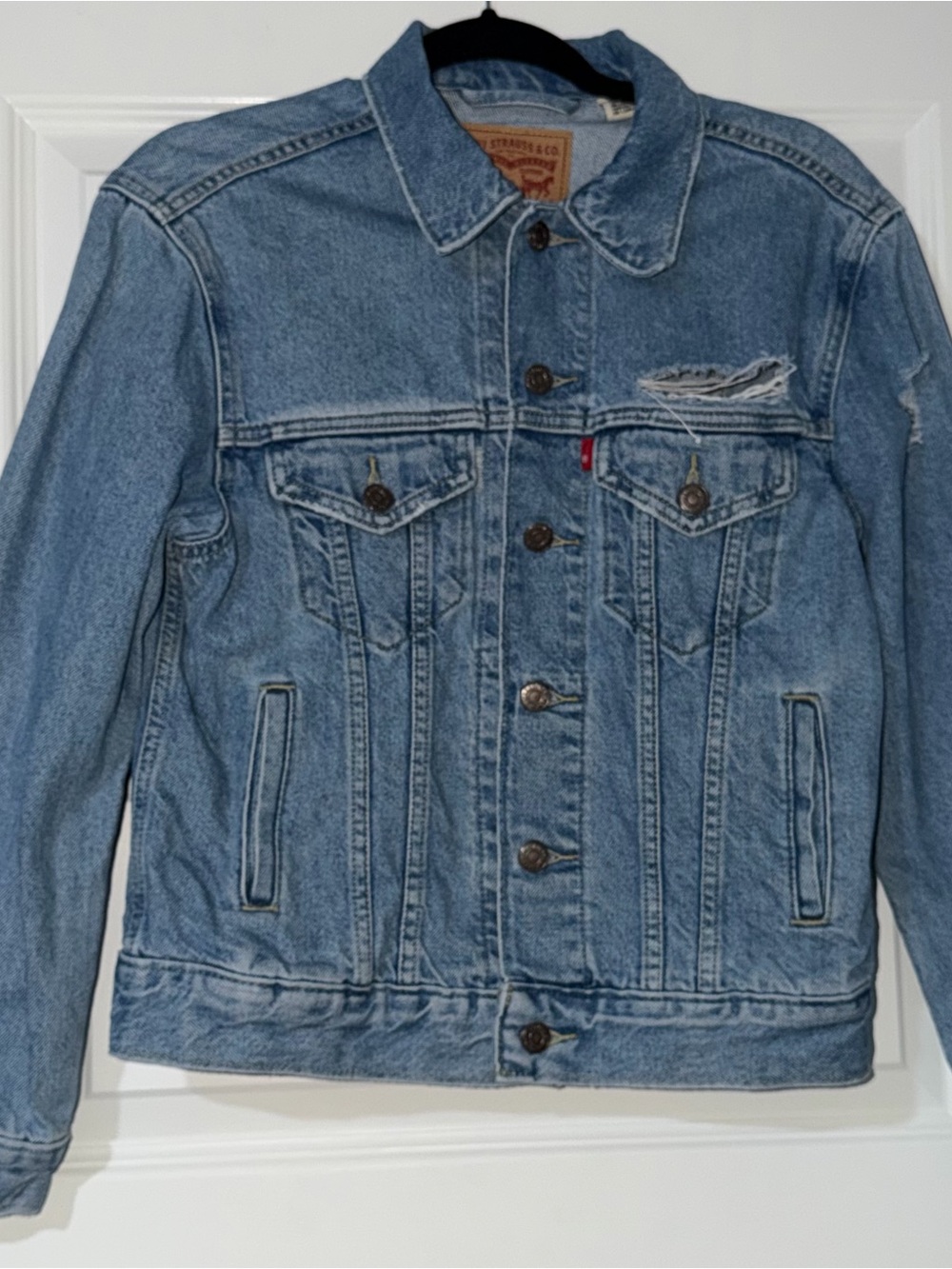 Levi’s Trucker Jean Jacket Distressed